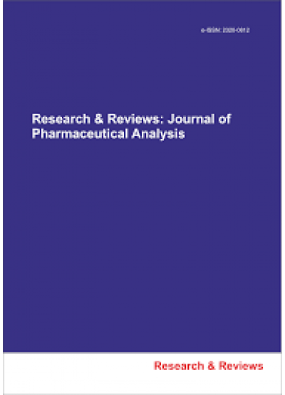 Research & Reviews: Journal of Pharmaceutical Analysis
