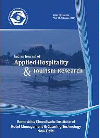 Indian Journal of Applied Hospitality & Tourism Research